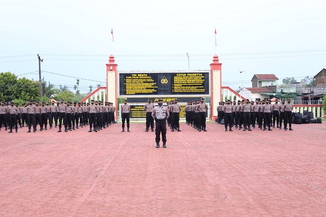 Persiapan Pengamanan Pilkades 2021, Kapolda Sumut Kerahkan 1.129 Personil