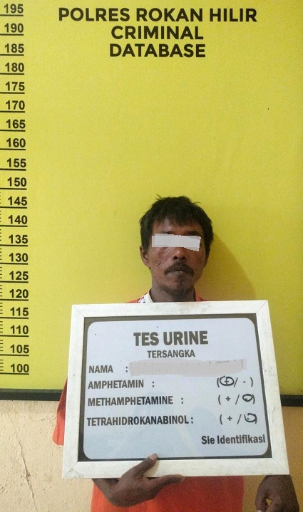 Satres Narkoba Polres Rohil Berhasil Ringkus HI, Diduga Penyalahgunaan Sabu