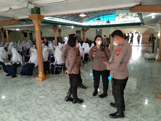 Serbuan Vaksin TNI-Polri, Polsek Medan Area Laksanakan Vaksin Tahap 1 Sebanyak 242 Dosis