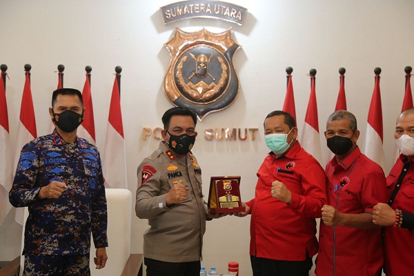 Kapolda Sumut Mengharapkan Parpol Ikut Akselerasi Vaksinasi