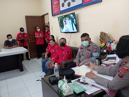 Kapolsek Medan Tuntungan Terima Audensi PAC PBB Kecamatan Medan Tuntungan