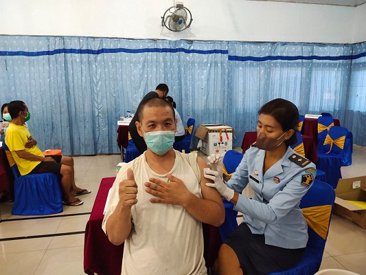 Rutan 1 Medan Kanwil Kemenkumham Sumut Bergerak Cepat untuk Tuntaskan Vaksinasi