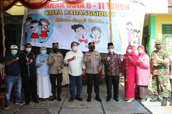 9.334.432 Warga Sumut Telah Divaksinasi, Kapolda: Terima Kasih Masyarakat, TNI dan Polri