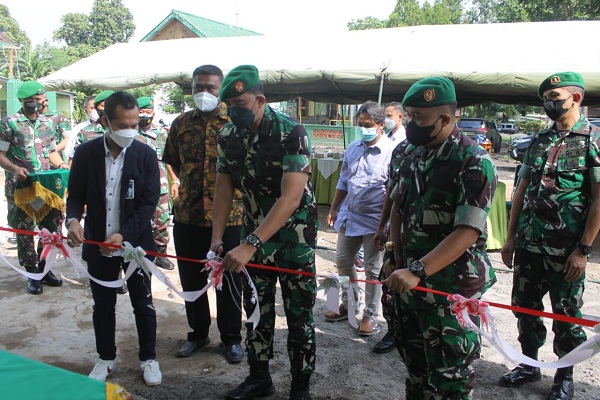 Danrem 074/WRT Meresmikan Rehab Asrama Kodim 0725 Sragen