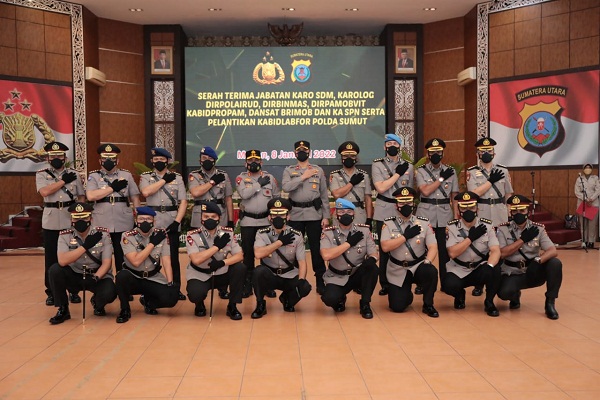 Kapolda Sumut Sertijab PJU
