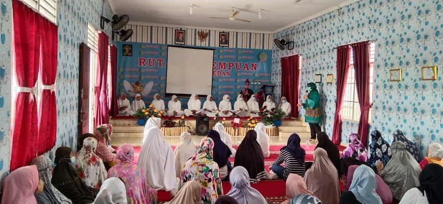 WBP Rutan Perempuan Medan Kanwil Kemenkumham Sumut Khatam Quran