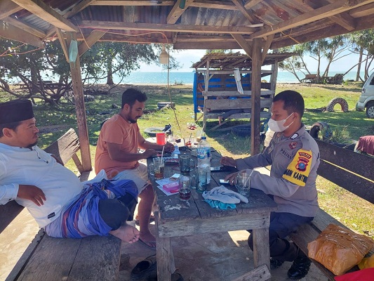 Bripka Ariadi: Mari Kita Jaga Bersama Kamtibmas di Desa Ini!!