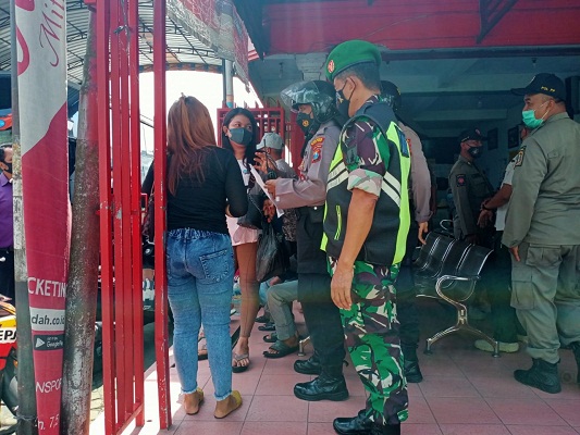 Cegah Lonjakan Kasus Positif Covid-19, Kodim 0808/Blitar Menggencarkan Himbauan Prokes