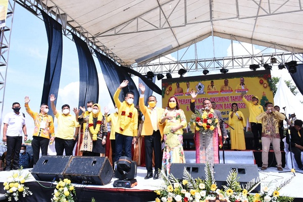 DPD I Partai Golkar Sumut Bangga dengan Perayaan Natal dan Tahun Baru di Balige