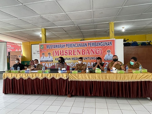 Hadiri Musrenbang Kecamatan, Ini yang Disampaikan oleh Kapolsek Tuntungan