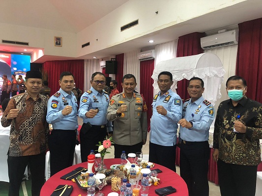 Lapas Kelas I Cipinang Bersama Polda Maluku Menjalin Sinergi Ungkap Peredaran Narkoba
