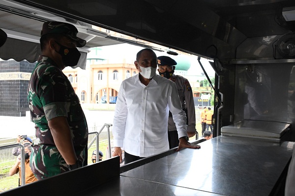 Pangdam I/BB Himbau Warga Masyarakat yang Terpapar untuk Dirawat Isoter