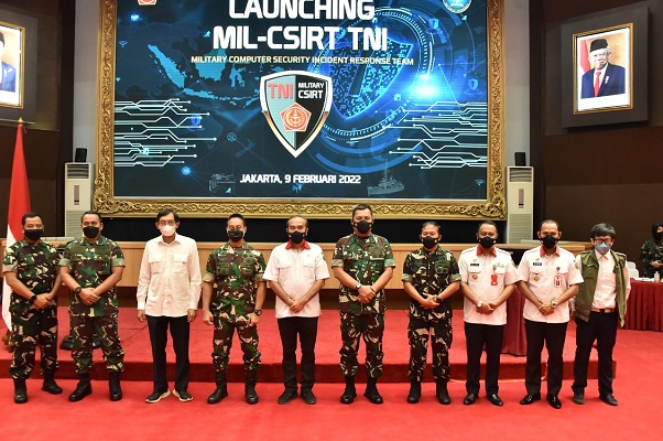 Panglima TNI Launching Military CSIRT