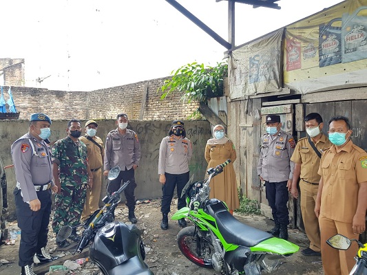 Terkait Pemberitaan, Polsek Medan Tuntungan Gerebek Lokasi Judi Kopyok di Perbengkelan Mobil