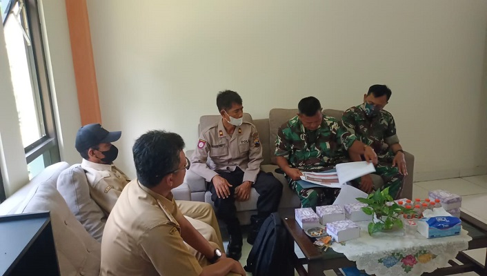 Danramil 14/Mondokan Laksanakan Koordinasi Pembentukan Kampung Pancasila