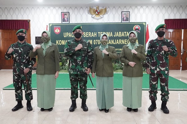 Danrem 071: Pejabat Baru Harus Mendapat dan Menjadi Prajurit Adaptif