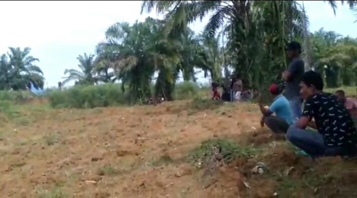 Diduga Puluhan Orang Suruhan Mafia Tanah Melakukan Penyerangan Terhadap KTBM Desa Marindal I
