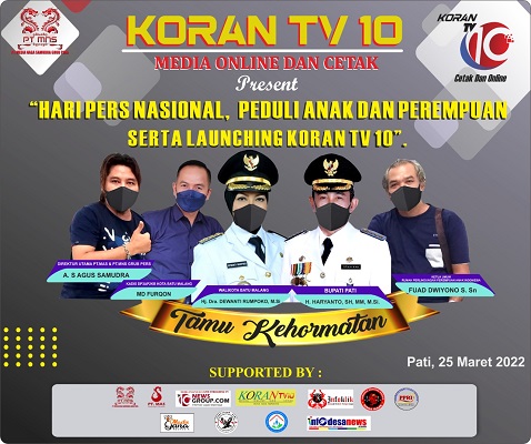 Jelang Launching Koran TV10 di Pati, Direktur Bersama Crew Melakukan Persiapan