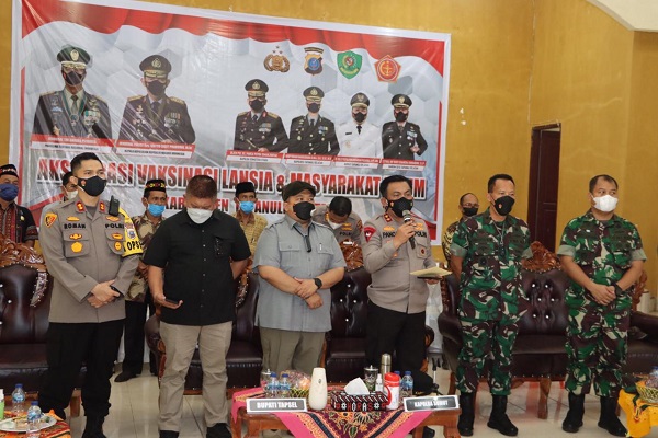 Kapolda Sumut: Terima Kasih Polres yang Capai Target Dosis III