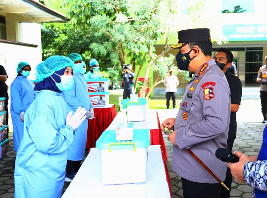 Kapolri Apresiasi Warga yang Pilih Dirawat Diisoter karena Ikut Kendalikan Laju Covid-19