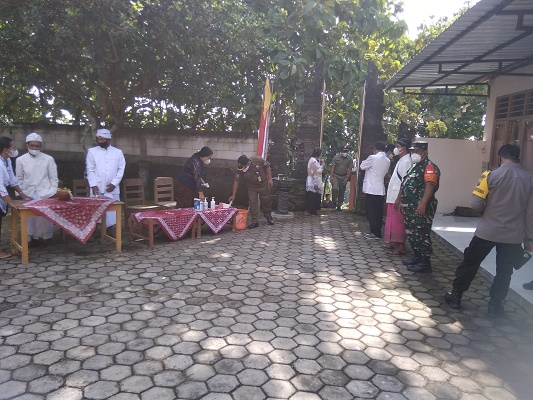 Koramil Juwangi Bersinergi Mengamankan Ibadah Nyepi