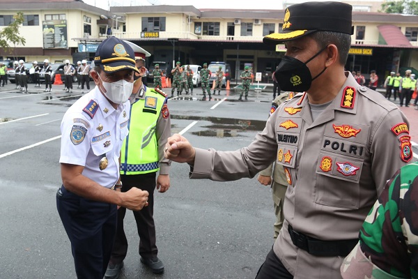 Pemko Medan Mengikuti Apel Gelar Pasukan Ops Keselamatan Toba 2022