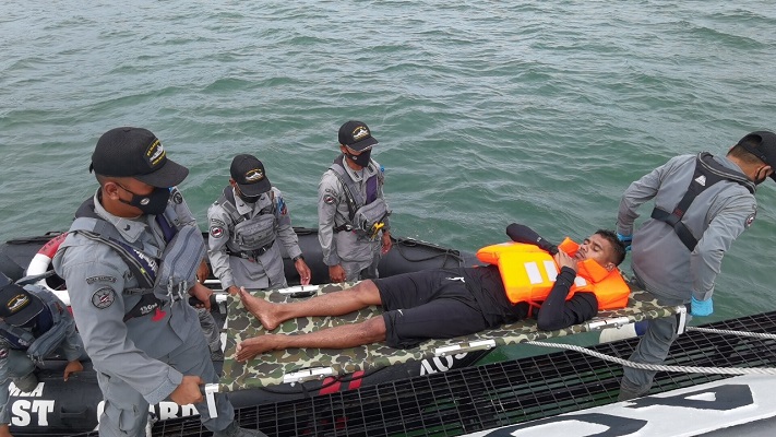 Personel Bakamla RI Latihan dalam Kesiapan Operasi di Zona Maritim Timur 