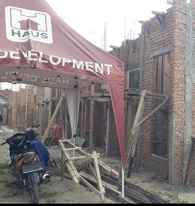 Diduga Diawasi Yoyon, IMB 4 Unit 2 Lantai Dibangun 8 Unit di Medan Deli