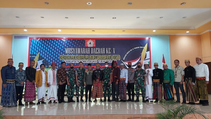 Kasiter Korem 174 Merauke Menghadiri Pembukaan Musda Ke-V KKSS