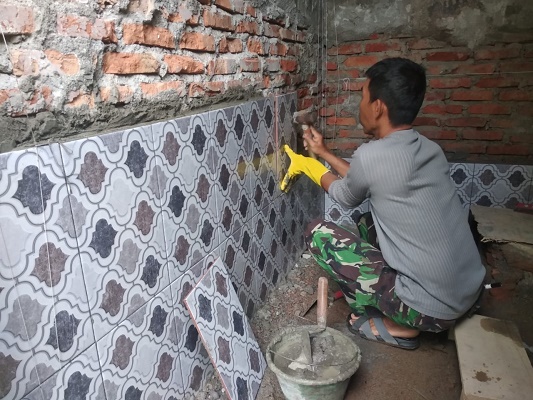 Pembangunan Infrastruktur Pra TMMD Kodim 0203/Langkat Berjalan Lancar Sesuai Rencana