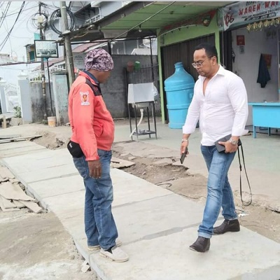 Renville P Napitupulu: Dinas PU Harus Serius Tangani Pengerjaan Fisik Drainase