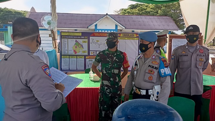 TNI Polri di Aceh Timur, Siap Amankan Pemudik Menjelang Hari Raya Idul Fitri