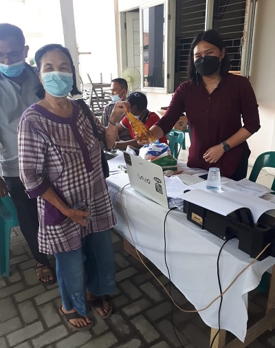Vaksinasi 340 Dosis untuk Warga Dilaksanakan oleh Polsek Medan Timur