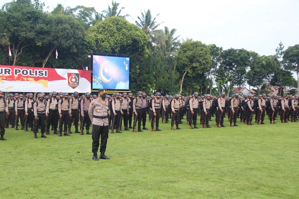 Apel Hari Pertama Masuk Kerja Usai Cuti Bersama Idul Fiti 1443 H