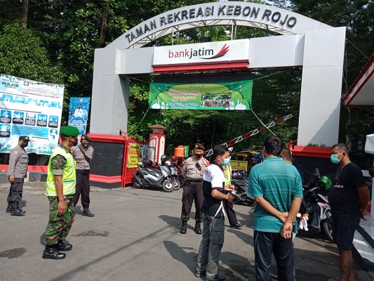 Ciptakan Situasi Aman Saat Libur Lebaran, Kodim 0808/Blitar Menggelar Patroli Gabungan