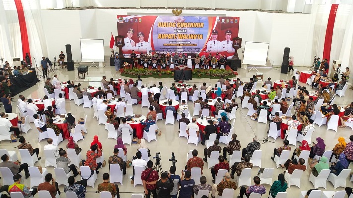 Danrem 071/Wijayakusuma Menghadiri Dialog Gubernur Jateng