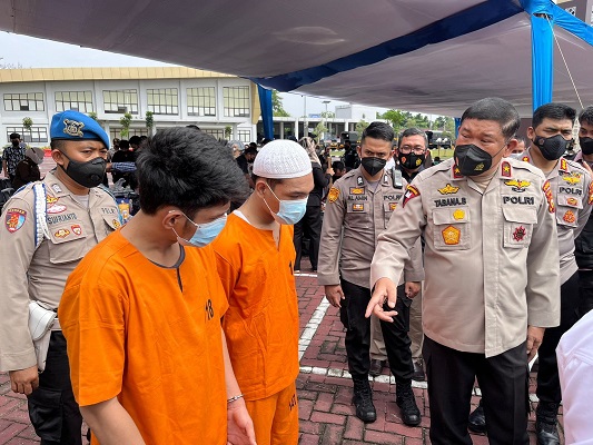 Diduga Otak Pelaku TPPU dan Pengedar Sabu, MI Akhirnya Diringkus Polda Riau