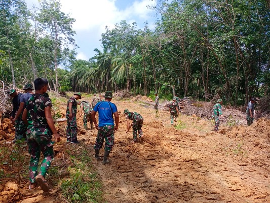 Non Fisik TMMD 113, Warga Desa Lama Baru Diberikan Pengetahuan Cara Bertani yang Baik dan Benar