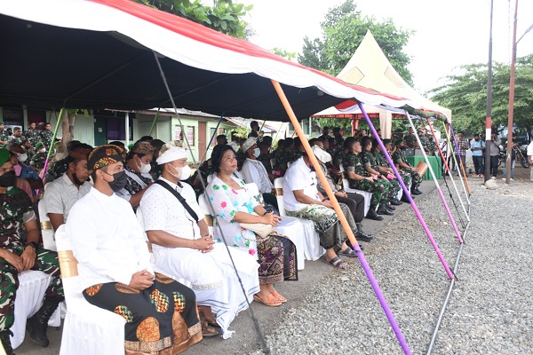 Pangkogabwilhan III Meresmikan Pura Ksatria Shanti Bhuana Kodam XVIII/Kasuari