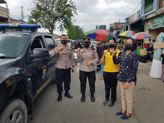 Polsek Medan Tuntungan Bersama Anggota Patroli Tingkatkan Keamanan Jelang Lebaran