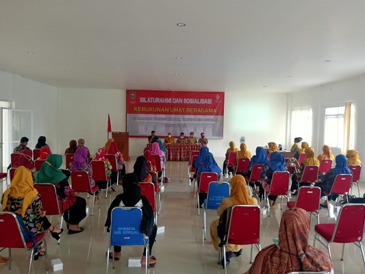 Danramil Wonosegoro Menghadiri Silahturahmi dan Sosialisasi Kerukunan Antar Umat Beragama