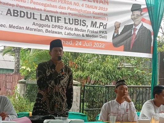 Abdul Latif Mendesak Pemko Medan Perwalkan Perda Nomor 4 Tahun 2019
