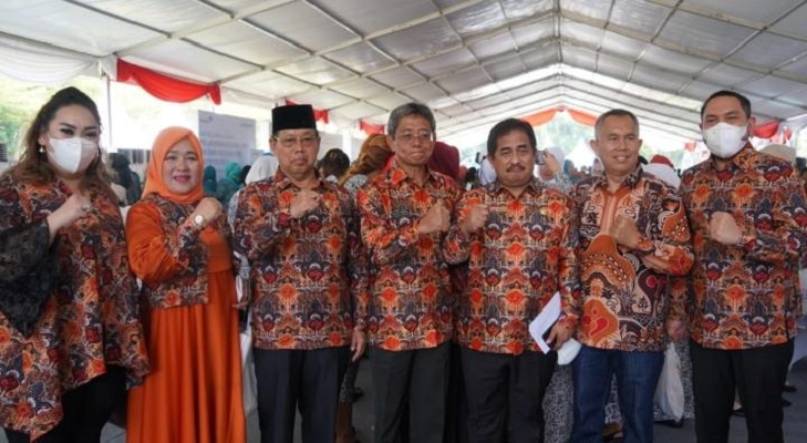 Bupati Pakpak Bharat Beserta Rombongan Menghadiri Peringatan Harganas 2022