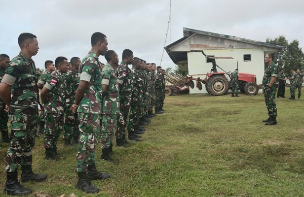 Danrem 174 Merauke Berikan Pembekalan Khusus buat Babinsa yang Akan Bertugas