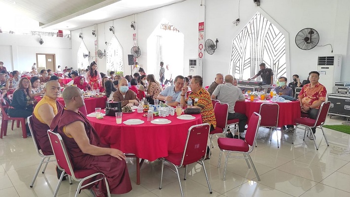 Wong Chun Sen Tarigan Hadiri Festival Bak Cang Sumatera Utara di Yayasan Taman Bodhi Asri