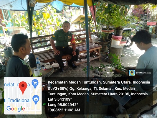 Kios Bonsai Okebung Ucapkan Terimakasih kepada TNI-AD