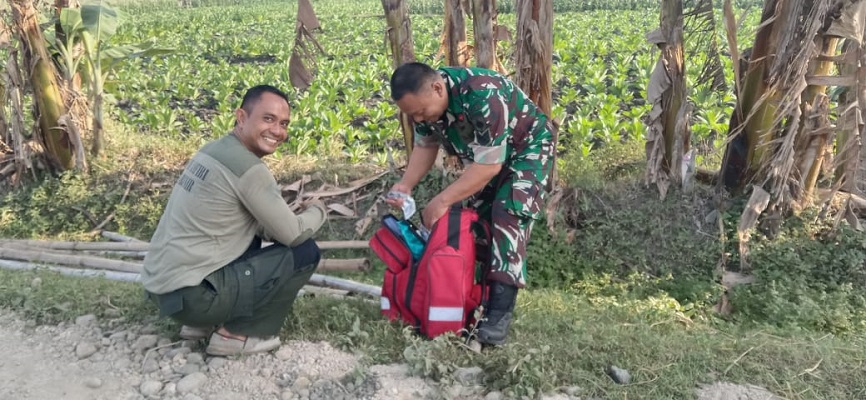 Peran Penting dari Tim Kesehatan Satgas TMMD Reguler
