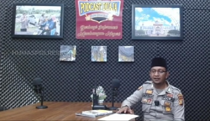 Bripka Mirwan Raniyus Ikuti Lomba MTQ Tingkat Polres