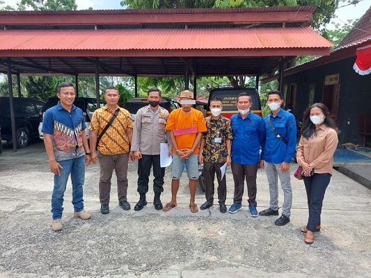 Satreskrim Polres Rohil Gelar Rekonstruksi Dugaan Kasus Pembunuhan