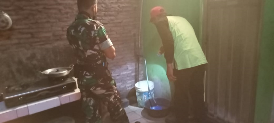 Babinsa Girimargo Beserta RDS Mengadakan Giat PSN